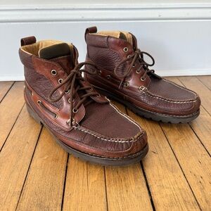 Men's Brown Leather Boots